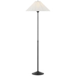 Soren Floor Lamp - Bronze / Silk Pleated