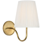 Lyndsie Wall Sconce - Silk Pleated