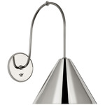 Malia Wall Sconce - Polished Nickel