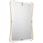 Barnes Color-Select Backlit Mirror - Hand-Rubbed Antique Brass