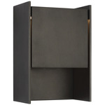 Align Shielded Outdoor Wall Light - Blackened Stainless