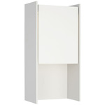 Align Shielded Outdoor Wall Light - Plaster White