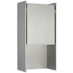 Align Shielded Outdoor Wall Light - Stainless Steel