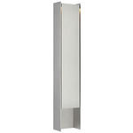 Align Shielded Outdoor Wall Light - Stainless Steel
