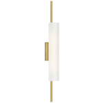 Windchime Wall Sconce - Soft Brass / Soft Etched