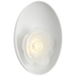 Petaluma Wall Sconce - Matte White / Etched Glass
