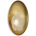 Petaluma Wall Sconce - Gild / Etched Glass
