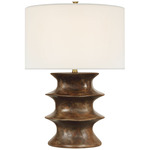 Eldin Table Lamp - Smoked Umber / Linen