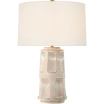 Altamira Table Lamp - Dusted Stone / Linen