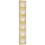 Dichotomy Linear Wall Sconce - Antique Burnished Brass / Alabaster