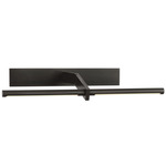 Axis Pivoting Library Wall Light - Bronze