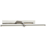 Axis Pivoting Library Wall Light - Polished Nickel