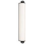 Percy Linear Bathroom Vanity Light - Bronze / White