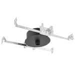 Aether Atomic 1 inch Round Trimmed Downlight/Wall Wash Housing - Black