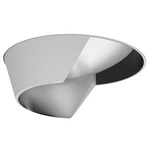 Aether Atomic 1 inch Round Trimless Wall Wash - White