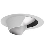 Aether Atomic 1 inch Round Wall Wash with Trim - White
