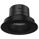 Aether 2 inch Round Downlight with Trim - Black