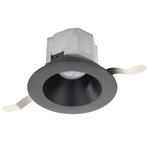 Aether 3.5 inch Round Downlight with Trim - Black