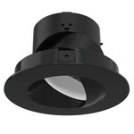 Aether 2 inch Round Wall Wash with Trim - Black