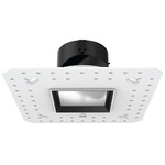 Aether 2 inch Square Trimless Adjustable Downlight - Black