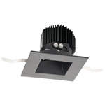 Aether 3.5 inch Square Adjustable Downlight with Trim - Black