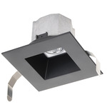 Aether 3.5 inch Square Downlight with Trim - Black