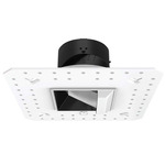 Aether 2 inch Square Trimless Wall Wash - White / Black Reflector