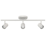 Pipe Color-Select Adjustable Spot Fixed Rail - White