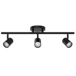 Pipe Color-Select Adjustable Spot Fixed Rail - Black