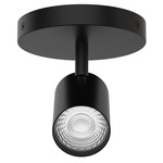 Pipe Color-Select Adjustable Spot Monopoint - Black / Frosted