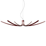 Asteria Chandelier - Dark Red
