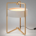 Vuota Table Lamp - Birch / White