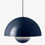 Flowerpot VP2 Pendant - Steel Blue