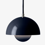 Flowerpot VP10 Pendant - Steel Blue