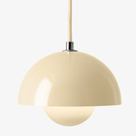 Flowerpot VP10 Pendant - Ivory