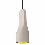 Parga Ceramic Pendant - Black / White