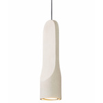 Parga Ceramic Pendant - Black / White