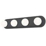 Hollywood Color-Select Bathroom Vanity Light - Black / White