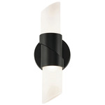 Slice Wall Sconce - Black / White