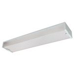 Sofia Linear Flush Mount - White / Frost