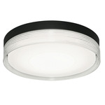 Tribeca Color-Select Ceiling Light - Black / Clear