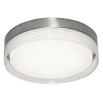 Tribeca Color-Select Ceiling Light - Satin Nickel / Clear