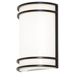 Ventura Color-Select Outdoor Wall Light - Black / White