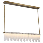 Roselle Color-Select Linear Pendant - Legacy Brass / Piastra