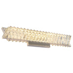 Alya Color-Select Wall Sconce - Polished Nickel / Crystal