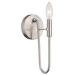 Foundry Wall Sconce - Brushed Nickel
