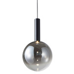 Modella Color-Select Pendant - Black / Smoke Reflective to Clear