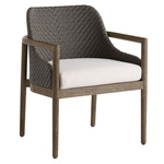 Chilton Outdoor Dining Chair - Kona / Pearl