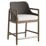 Chilton Outdoor Bar / Counter Stool - Kona / Pearl