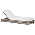 Emoto Outdoor Chaise - Willow / Pearl